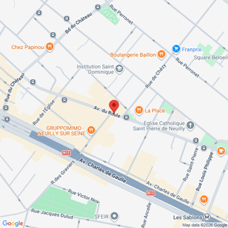 plan de l'agence Shiva neuilly-sur-seine