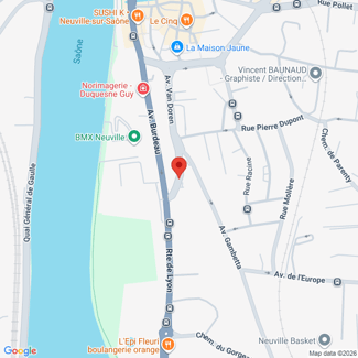 plan de l'agence Shiva neuville-sur-saone