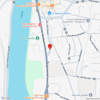 plan de l'agence Shiva rochetaillee-sur-saone