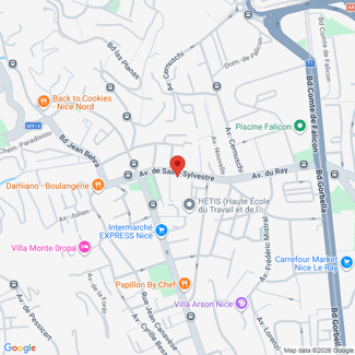 plan de l'agence Shiva nice-nord