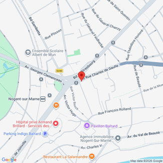 plan de l'agence Shiva fontenay-sous-bois