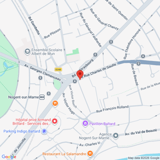 plan de l'agence Shiva nogent-leclerc