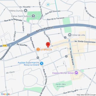 plan de l'agence Shiva noisy-le-grand