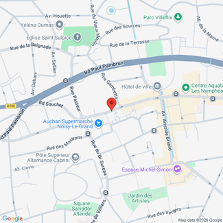 plan de l'agence Shiva noisy-le-grand