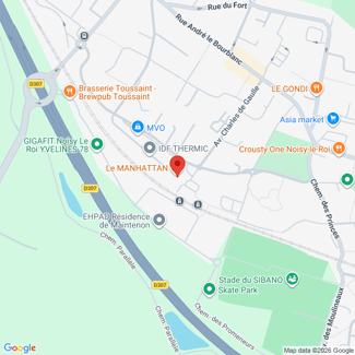 plan de l'agence Shiva noisy-le-roi