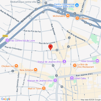 plan de l'agence Shiva orleans