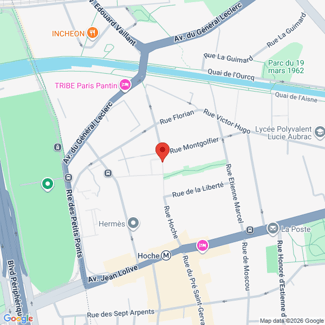 plan de l'agence Shiva pantin