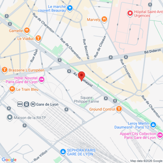 plan de l'agence Shiva paris-12eme-daumesnil