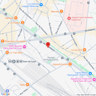 plan de l'agence Shiva paris-12eme-daumesnil
