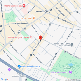 plan de l'agence Shiva paris-15eme-olivier-de-serres