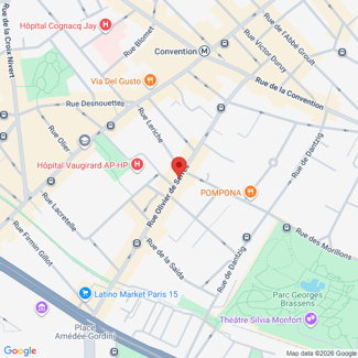plan de l'agence Shiva paris-15eme-olivier-de-serres