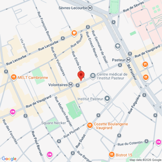 plan de l'agence Shiva paris-15eme-vaugirard-saint-lambert