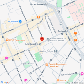 plan de l'agence Shiva paris-15eme-vaugirard-saint-lambert