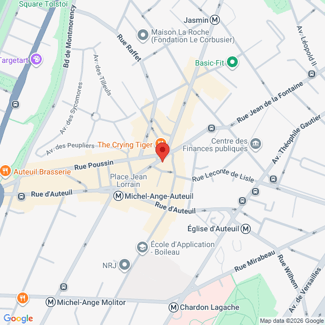 plan de l'agence Shiva paris-16eme-sud