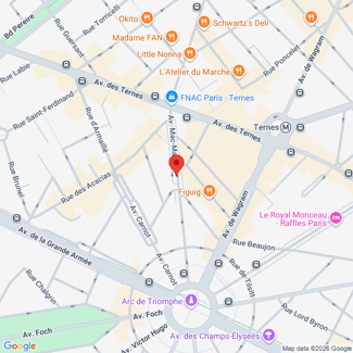 plan de l'agence Shiva paris-17eme-ternes