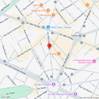 plan de l'agence Shiva paris-17eme-ternes