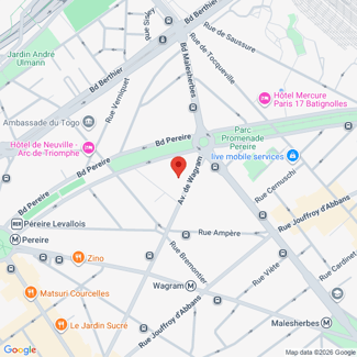 plan de l'agence Shiva paris-17eme-wagram