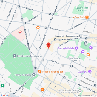 plan de l'agence Shiva paris-18eme-caulaincourt