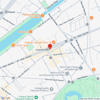 plan de l'agence Shiva paris-19eme-laumiere