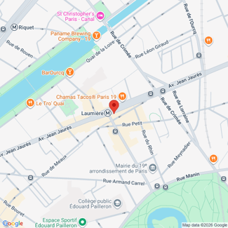 plan de l'agence Shiva paris-19eme-laumiere