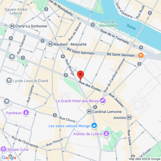 plan de l'agence Shiva paris-5eme-la-sorbonne