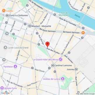 plan de l'agence Shiva paris-5eme-la-sorbonne