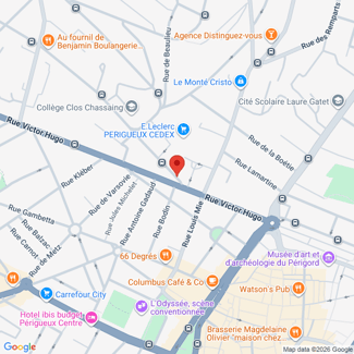plan de l'agence Shiva perigueux