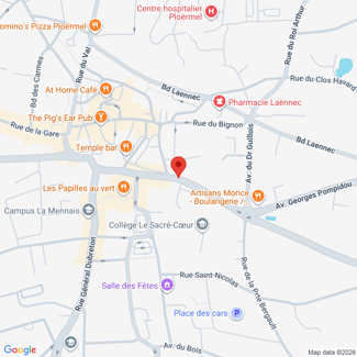 plan de l'agence Shiva josselin