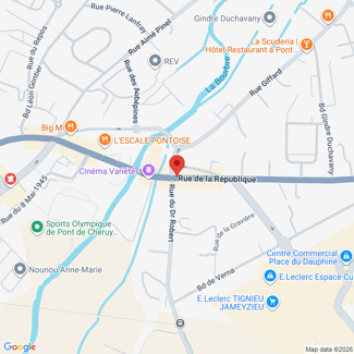plan de l'agence Shiva cremieu