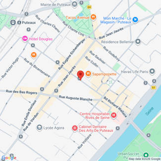plan de l'agence Shiva puteaux