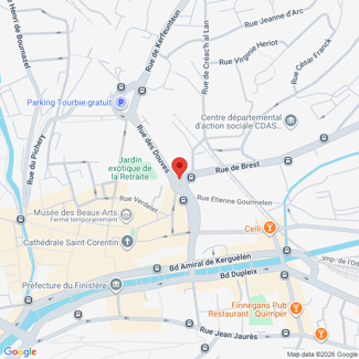 plan de l'agence Shiva quimper