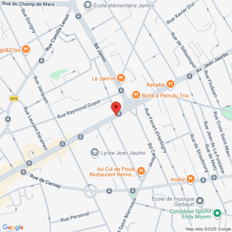 plan de l'agence Shiva reims-jean-jaures