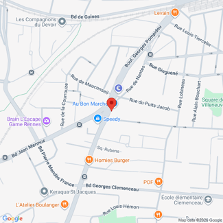 plan de l'agence Shiva rennes-sud