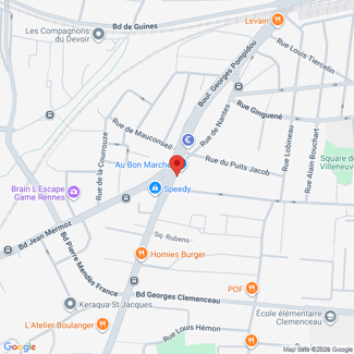 plan de l'agence Shiva saint-jacques-de-la-lande