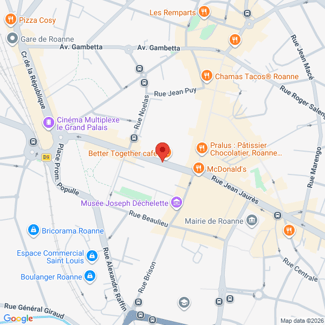 plan de l'agence Shiva roanne