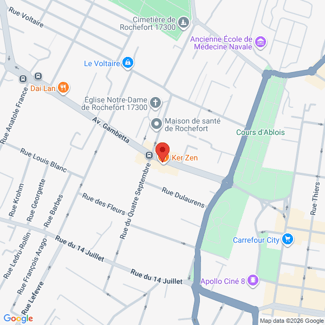 plan de l'agence Shiva rochefort