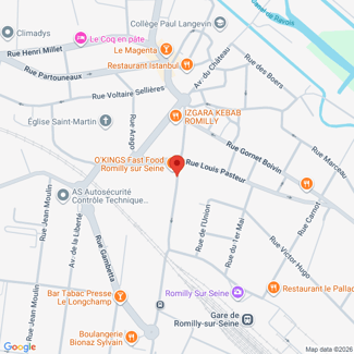 plan de l'agence Shiva romilly-sur-seine