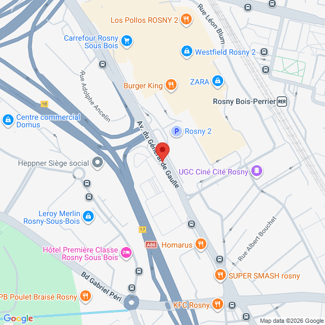 plan de l'agence Shiva noisy-le-sec