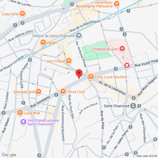 plan de l'agence Shiva saint-chamond
