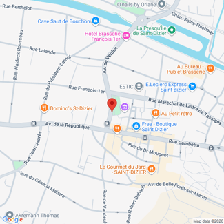 plan de l'agence Shiva saint-dizier