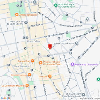 plan de l'agence Shiva saint-etienne