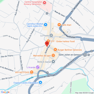 plan de l'agence Shiva chenex