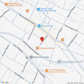 plan de l'agence Shiva saint-leu-la-foret