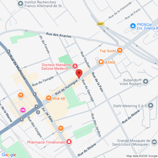 plan de l'agence Shiva saint-louis