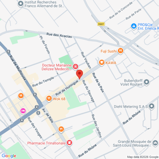 plan de l'agence Shiva saint-louis