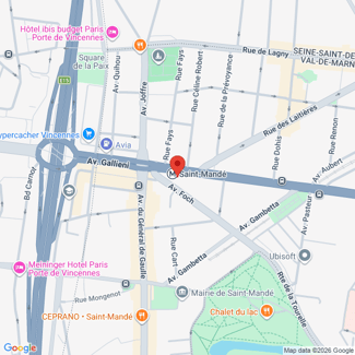 plan de l'agence Shiva saint-mande