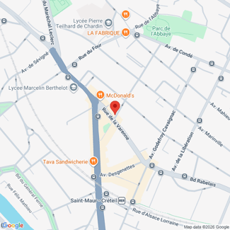 plan de l'agence Shiva saint-maur-des-fosses