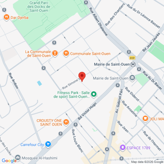 plan de l'agence Shiva lile-saint-denis