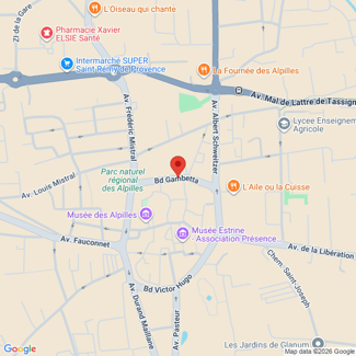 plan de l'agence Shiva tarascon