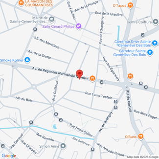 plan de l'agence Shiva sainte-genevieve-des-bois